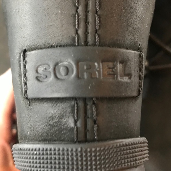 New Sorel Women's Joan of Arctic Wedge II Boot, Black Wedge Booties, Ankle Boots - Picture 10 of 14